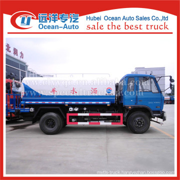 Dongfeng new condition manual gearbox water transport tanker trucks sale